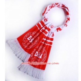 Danmark Coupe du monde 2018 Écharpe Rouge